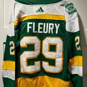 Marc Andre Fleury Minnesota Wild Jersey